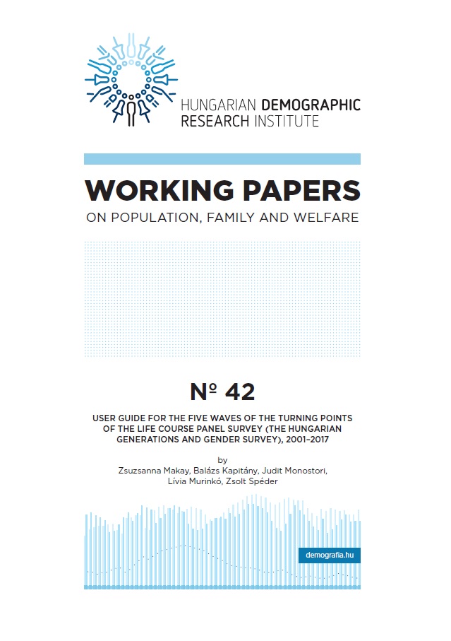 📃New publication!

The user guide for the 5 waves of the Hungarian Generations and Gender Survey has been  published by Zsuzsanna Makay, Balázs Kapitány, Judit Monostori, <a href="/LMurinko/">Lívia Murinkó</a> &amp; Zsolt Spéder.

Data and documentation <a href="/GGP_i/">GGP</a>: ggp-i.org/data/related-s…

demografia.hu/en/publication…