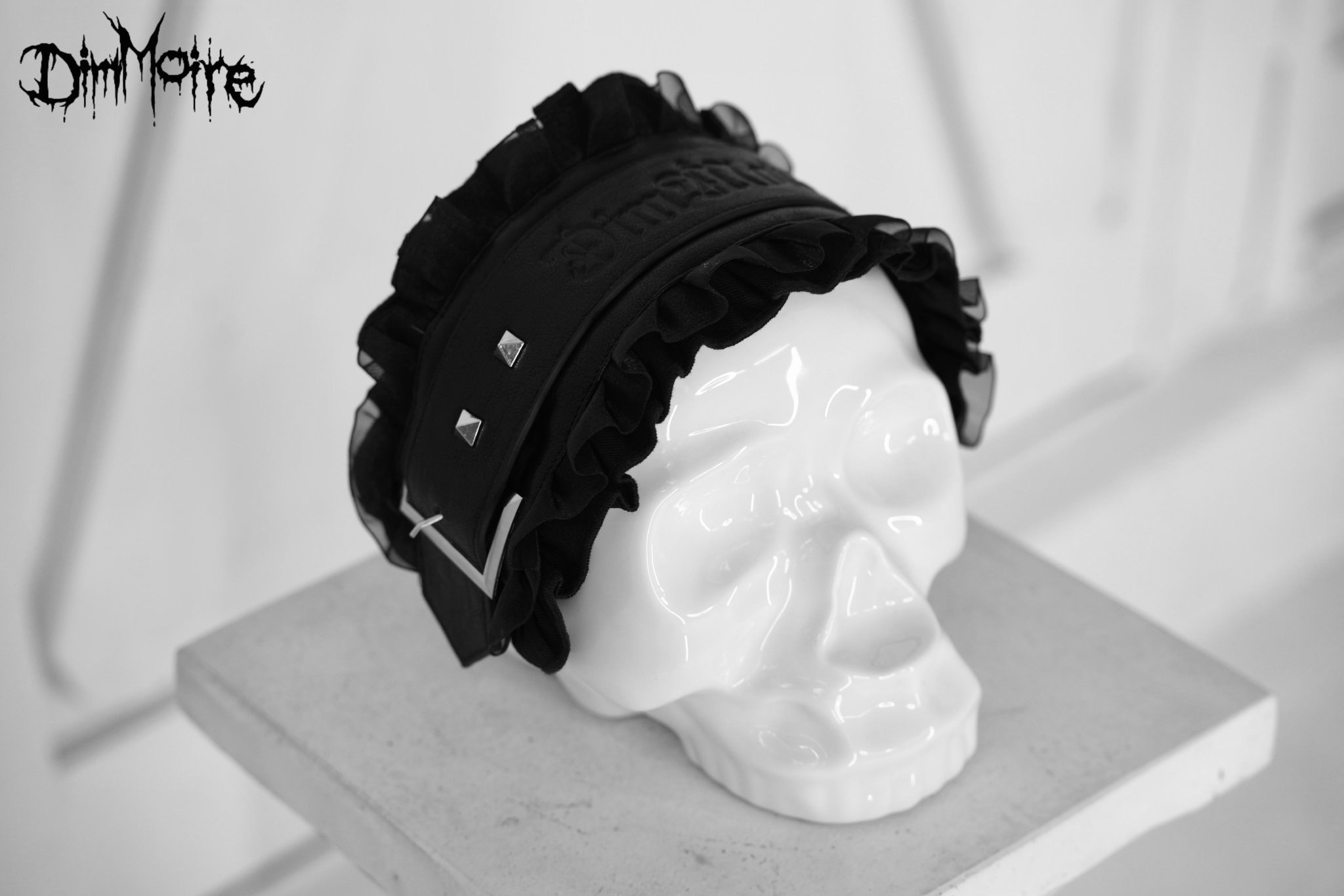 Dimmoire 刻印ヘッドドレス black 送料無料 新品未使用 dimmoire ディムモアール 刻印ヘッドドレス
