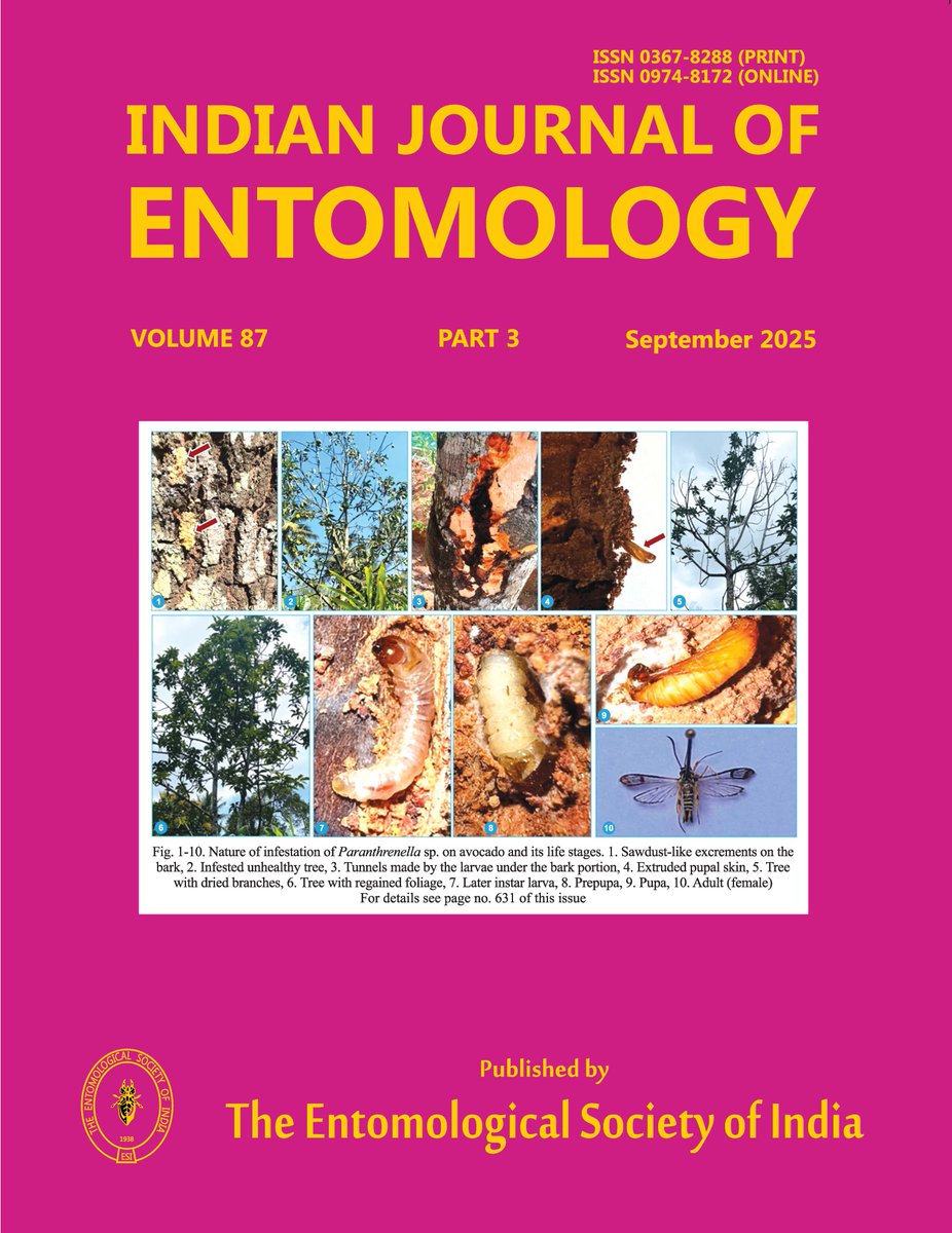 Entomological Society of India- IJE tweet media