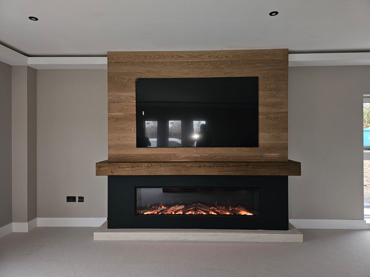 Evonicfires's tweet image. 🔥 Stunning installs from @athenafireplac1 🔥

✨ White Marble Wall – E-lectra 1800 Black Edition, bringing elegance and modern flair.
🌿 Wooden Wall – E-lectra 1500 Black Edition, perfectly blending warmth and style.
🏡 Cabinetry – Volante 1250 for a sleek, seamless finish.