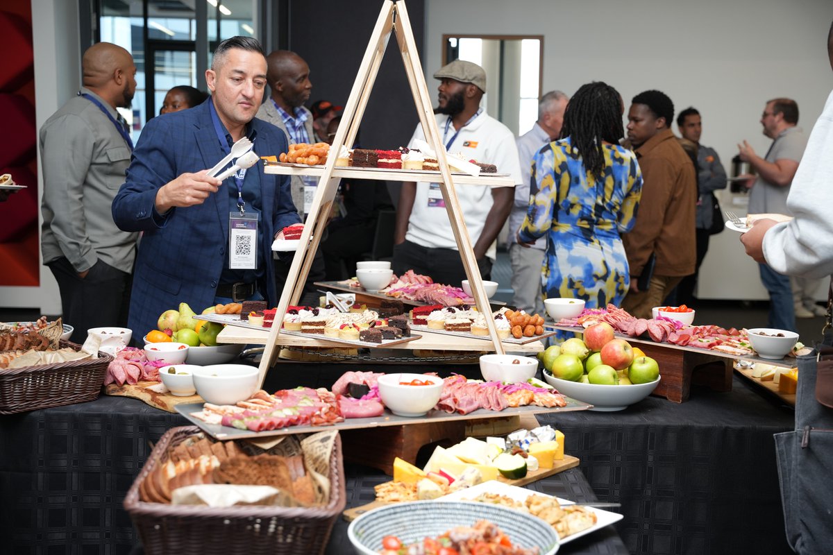 BitcoinEventsCo's tweet photo. Refuelling, recharging, reconnecting. 🍴

The energy at #BlockchainAfrica2025 doesn’t stop on stage — it’s alive at every table. ✨

#BAC2025 #BlockchainAfricaConference2025 #Networking #FintechCommunity #AfricaTech https://t.co/MoesqMzCR2