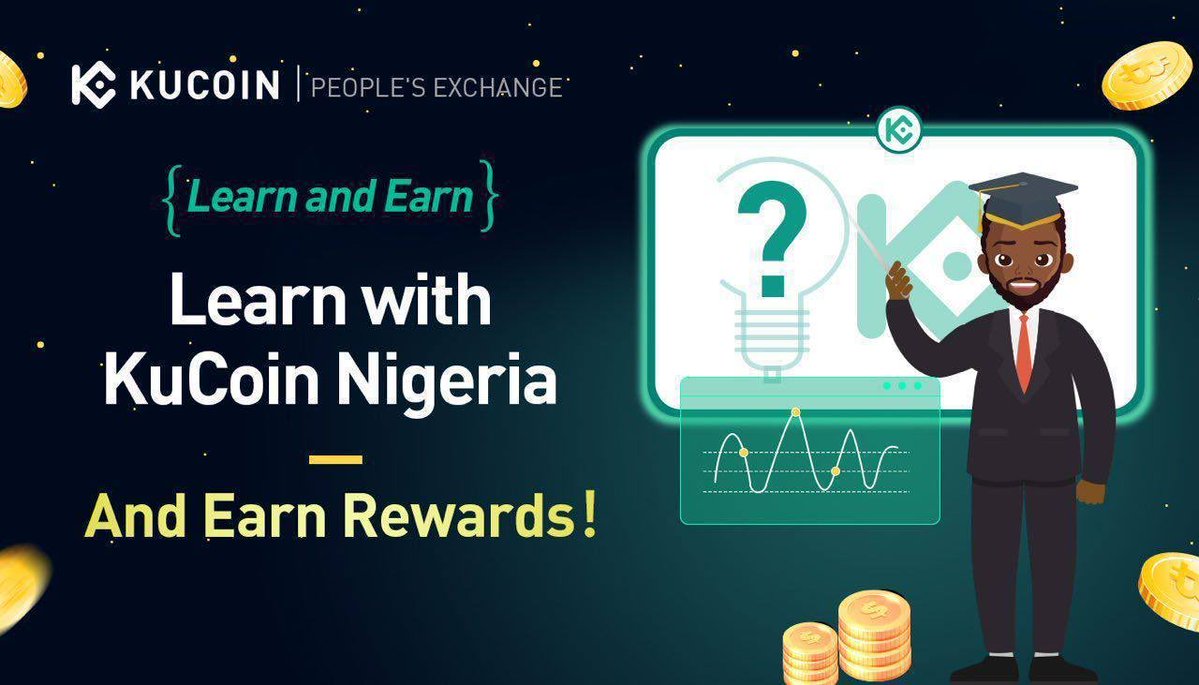 KuCoinAfrica's tweet image. ✅What service(s) do KuCoin Provide?
🎁: Two Users will win $10 USDT each
📣How To Win
- Drop your answer 
- Drop Your KuCoin UID
Nb: Rewards will be sent within 21 working day
, "KuCoin reserves the right to cancel or amend any Activity or Activity Rules at our sole…