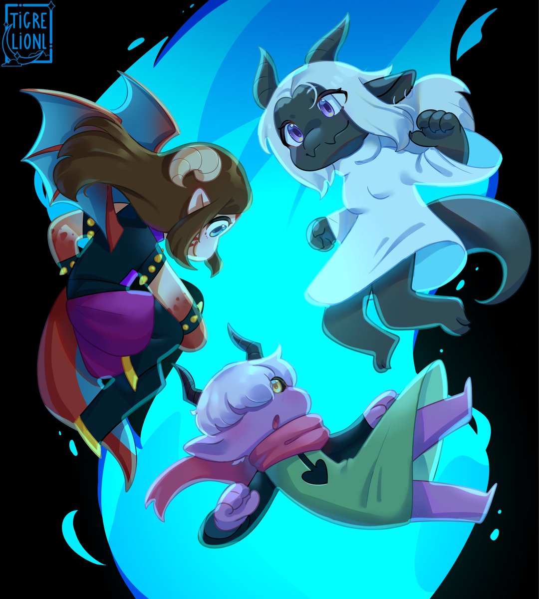 Chibi comm for <a href="/ZannaGTS/">Zanna the Flower Mom</a> !