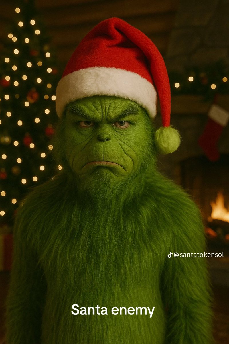 Obi1129658Obi's tweet photo. $SANTA just dropped down the Solana chimney 🎅🎄
No reindeers, just rockets. 🚀
It’s meme season, and Santa’s bag looks full of surprises. 🎁
@SANTATOKENSOL2  stay nice, not naughty.
@PlortalAI
#solona https://t.co/7d9NMUBl9i