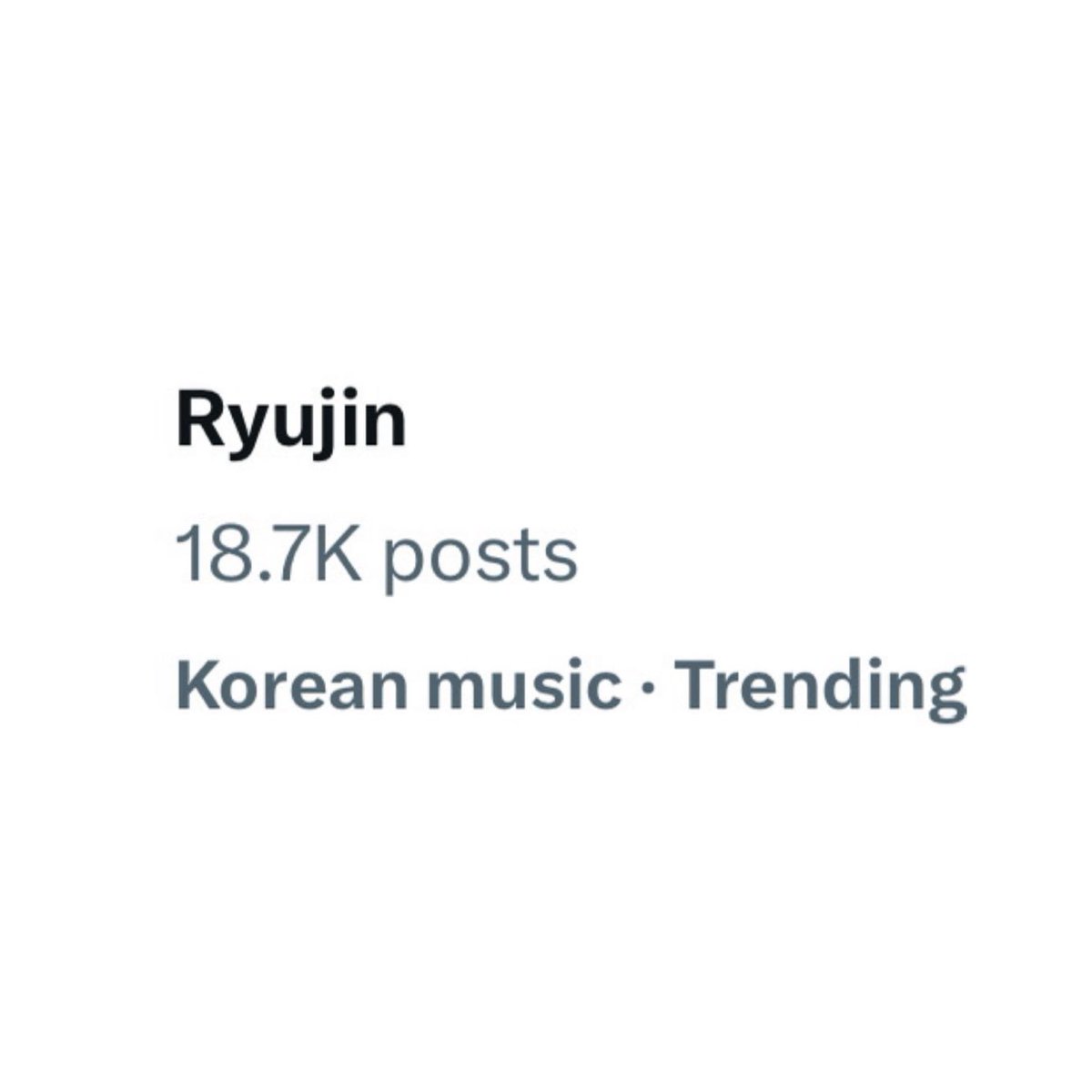 [📈] 'Ryujin' is currently trending under Korean Music category with over 18.7K posts! 

RALPH LAUREN RYUJIN 
#RYUJINxRalphLauren 
#VeryRalph <a href="/RalphLauren/">Ralph Lauren</a>