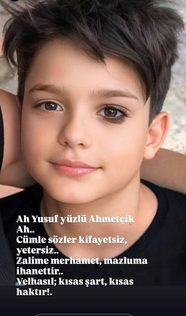 Fazla söze gerek yok kısasa kısas