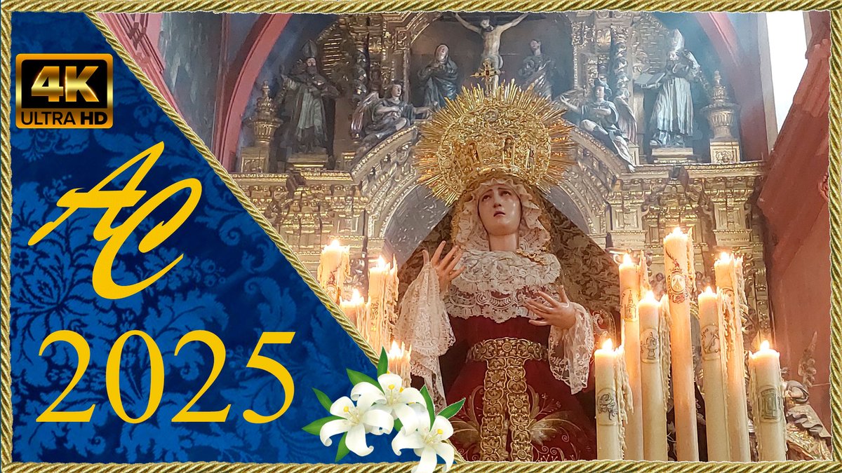23 OCT. 16:15H ⏰ ¡ESTRENO!

REGRESO COMPLETO de la V. de los Dolores (Las Penas) a San Vicente por su 150 ANIV. en un traslado histórico.

ENLACE🔗 youtu.be/m8TMhxC87z8

#105Penas #PenasDeSanVicente #TDSCofrade #SevillaHoy #Sevilla #GloriasSevilla25 <a href="/ESMASevilla/">Escolanía Salesiana María Auxiliadora</a> <a href="/LasPenas_/">Hdad. de Las Penas</a>