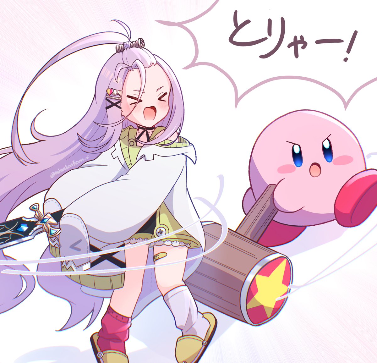 最近アイノの声がカービィに聞こえる現象が起きてる