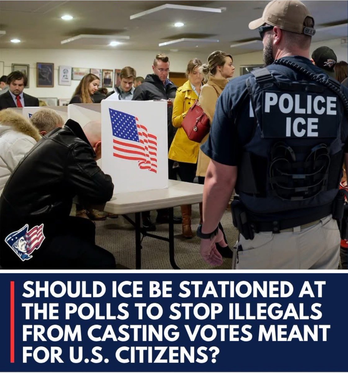 Should ICE Be Present At Voting Stations?