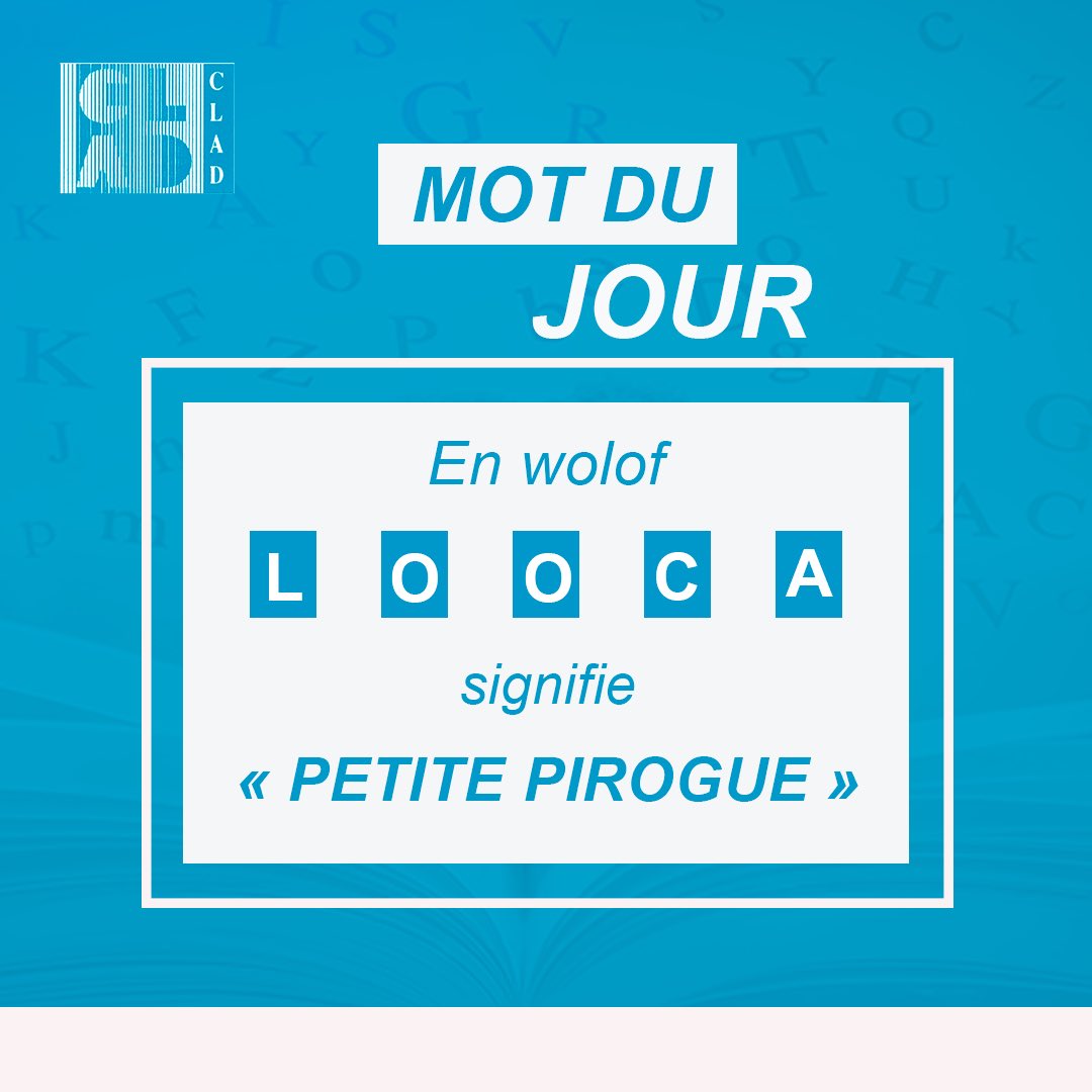 #MotDuJour 

Aujourd’hui, découvrons un mot en wolof 

Un mot qui désigne ces embarcations légères utilisées pour se déplacer sur l’eau, souvent dans les villages de pêcheurs.

Connaissiez-vous ce mot ?

#CLAD #LangueLocale #UCAD #DiversitéLinguistique #kebetu