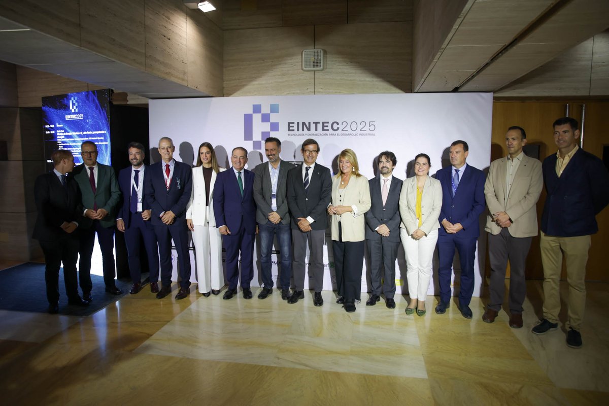 AytoHuelva's tweet photo. 🌐Inaugurado en Huelva el Encuentro Internacional de Tecnología y Digitalización #EINTEC2025.

🌍Huelva es una ubicación estratégica para este congreso al reunir todas las condiciones para ser líder en esta revolución industrial.

🔗https://t.co/42nx5Vvhh2 https://t.co/pfQPXFTTfp