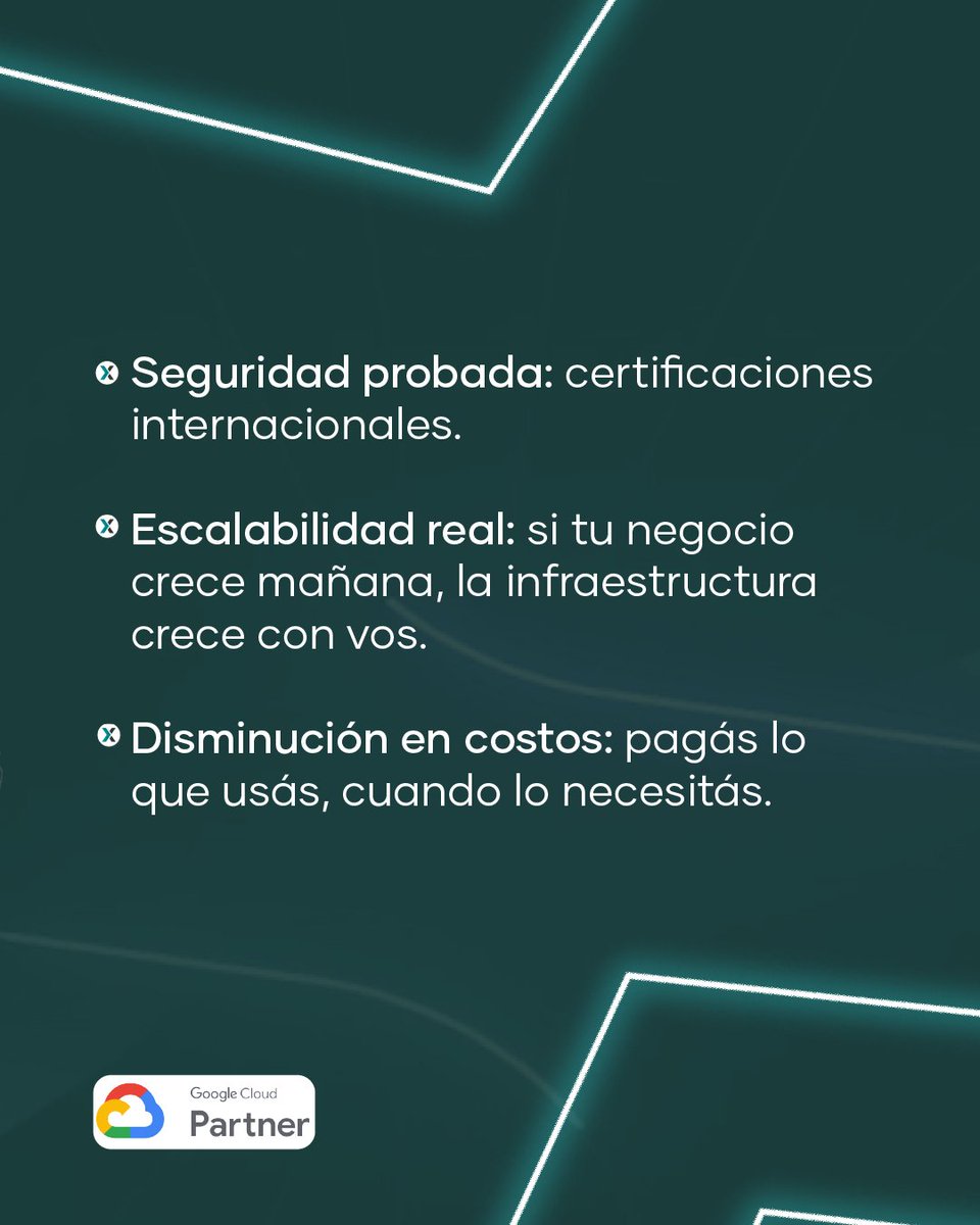 etixen_cloud's tweet photo. Cada vez más empresas migran su infraestructura a la nube por la seguridad y la escalabilidad que brinda Google Cloud Platform. 

En Etixen te acompañamos en la migración para garantizar un proceso seguro y eficiente 🚀

Agendá una asesoría gratuita https://t.co/7Xs1dzSDaW 

#GCP https://t.co/Q6iZ0dXLTs