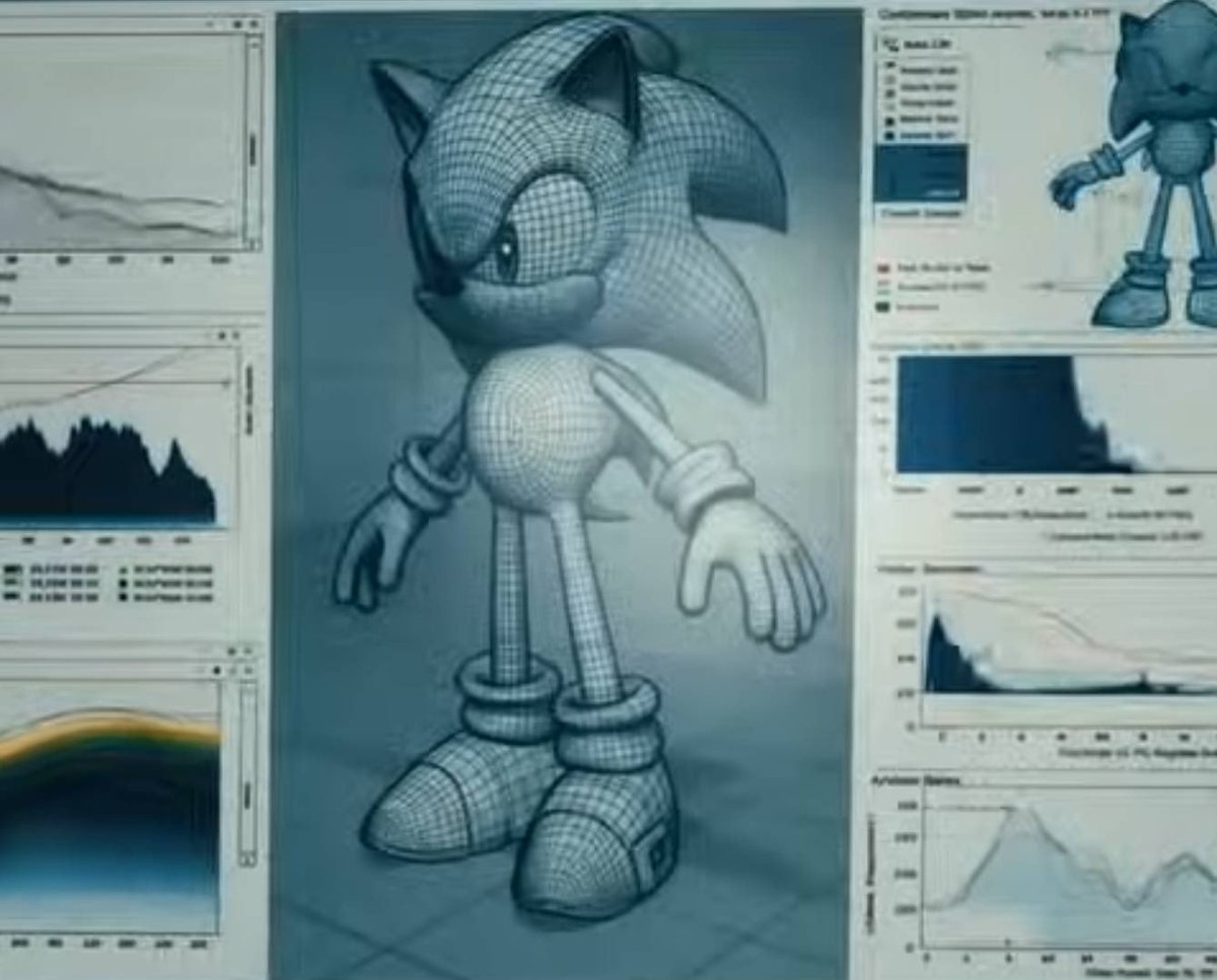 Salty_Sealz's tweet image. . Called the Shadow Gens Dark Beginnings Teaser AI
. Called the Crossworlds AD with a mock-up of a kart racer AI Generated
. Called a mock-up of Sonic Fortnite AI Generated
. Called the model in the McLaren ad AI
This right here is why I don't trust sonictwt's word.