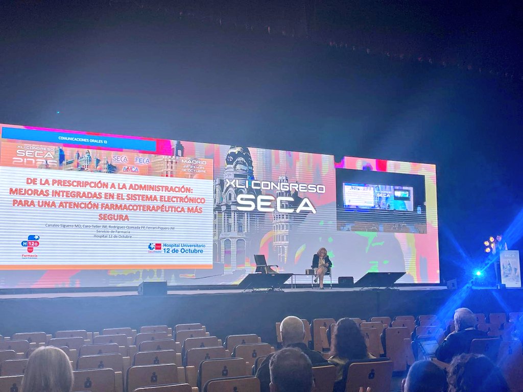 Hoy hemos compartido en el Congreso  #SECA25 2 proyectos sobre seguridad del paciente:
🏥 Proyecto Estancia Segura. Implicación de los pacientes en su propia seguridad.
💊💉 Integración de mejoras en la prescripción electrónica para una farmacoterapia segura
 <a href="/CalidadAsistenc/">SECA ~ Sociedad Española de Calidad Asistencial</a>