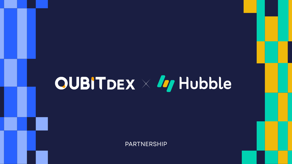 QuBitDEX's tweet image. We're excited to join forces with @MeetHubble.
Hubble is an On-Chain Data & AI infrastructure engine, delivering institutional-grade blockchain data solutions and intelligent insights.
Our shared vision for an AI-powered DeFi ecosystem makes this a natural fit. We look forward…