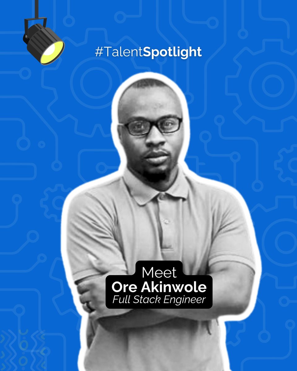 Prodevs_io's tweet image. When you talk to Ore Akinwole, one thing stands out: he doesn’t just build software; he builds understanding.

From his early days as a front-end developer to becoming a full-stack engineer passionate about scalable, user-centered systems, Ore’s journey is one of growth,…