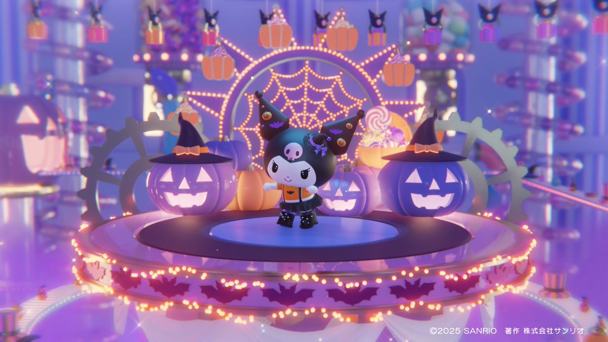 KUROMI 「ハピハロ!!」Official Music Video 
公開🎃
entityチームで制作致しました。

クロミちゃんの可愛いダンス見てね！
この季節にぴったりの曲と歌声、最高〜✨

youtu.be/iYpjBu0h3cE?si…

#artist_KUROMI
<a href="/kuromi_staff/">【公式】KUROMIスタッフ</a>