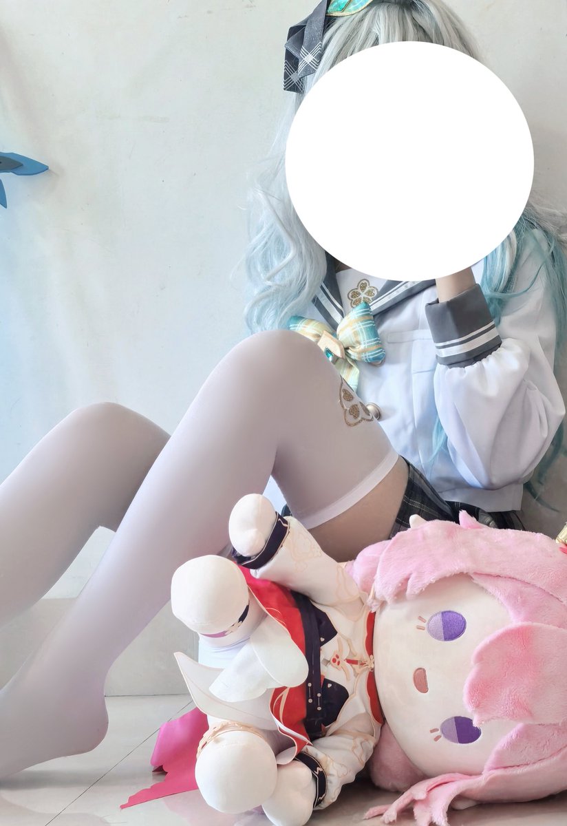 Elysia_cxx's tweet image. 流萤jk #春日手信 #流萤 #崩坏星穹铁道 #cosplay