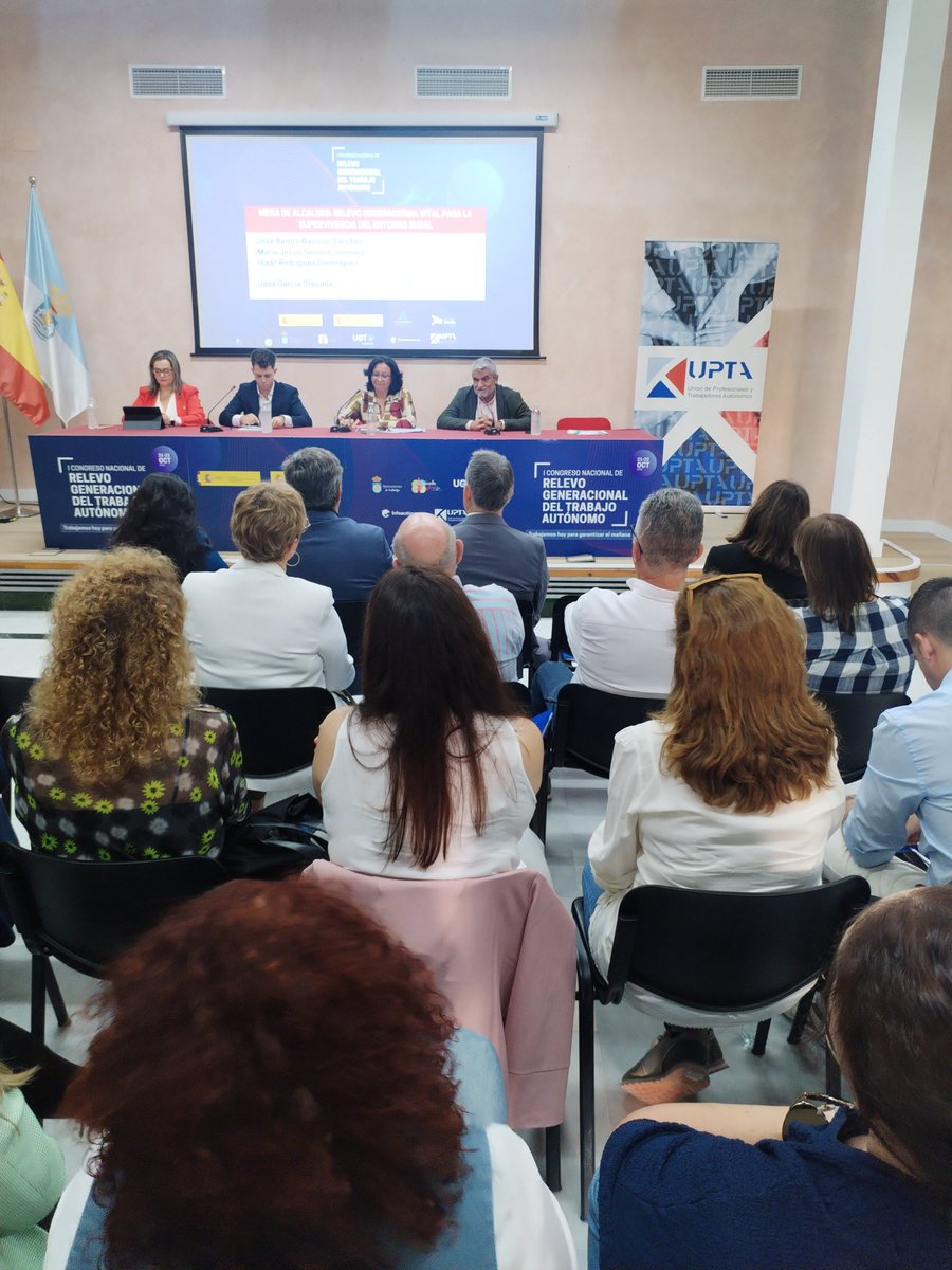 Cierra la Mesa de Alcaldes: "Relevo Generacional vital para la supervivencia del entorno rural" el alcalde de Alameda, José García Orejuela, en el Congreso Nacional de Relevo Generacional del Trabajo Autónomo 

<a href="/EDUARDOABADSABA/">Presidente UPTA España</a>