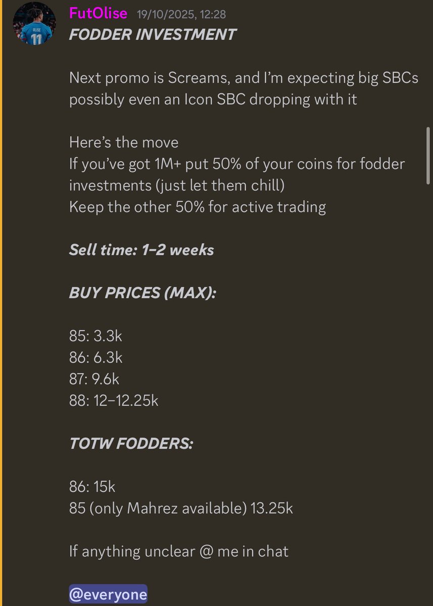 Invested 2,5 MIL on fodders this week just imagine the coins im making after today content