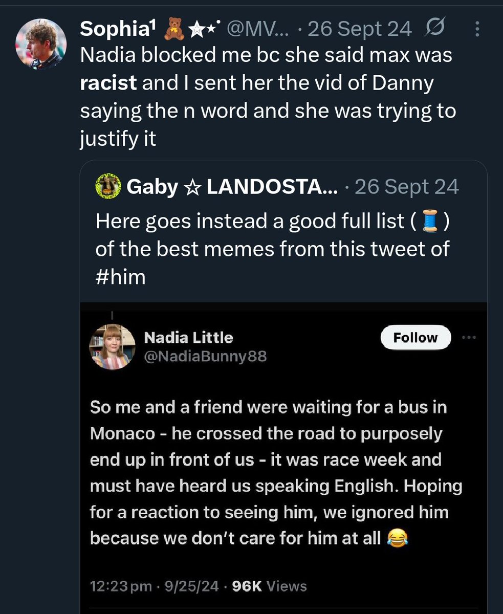I've been cackling at this for 5 minutes why were you going band for band racist reps with bus stop nadia