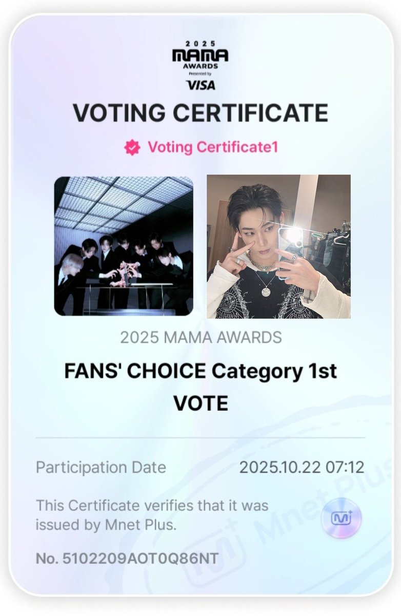 thisisb_anh's tweet image. I vote for #ENHYPEN on #2025MAMAVOTE