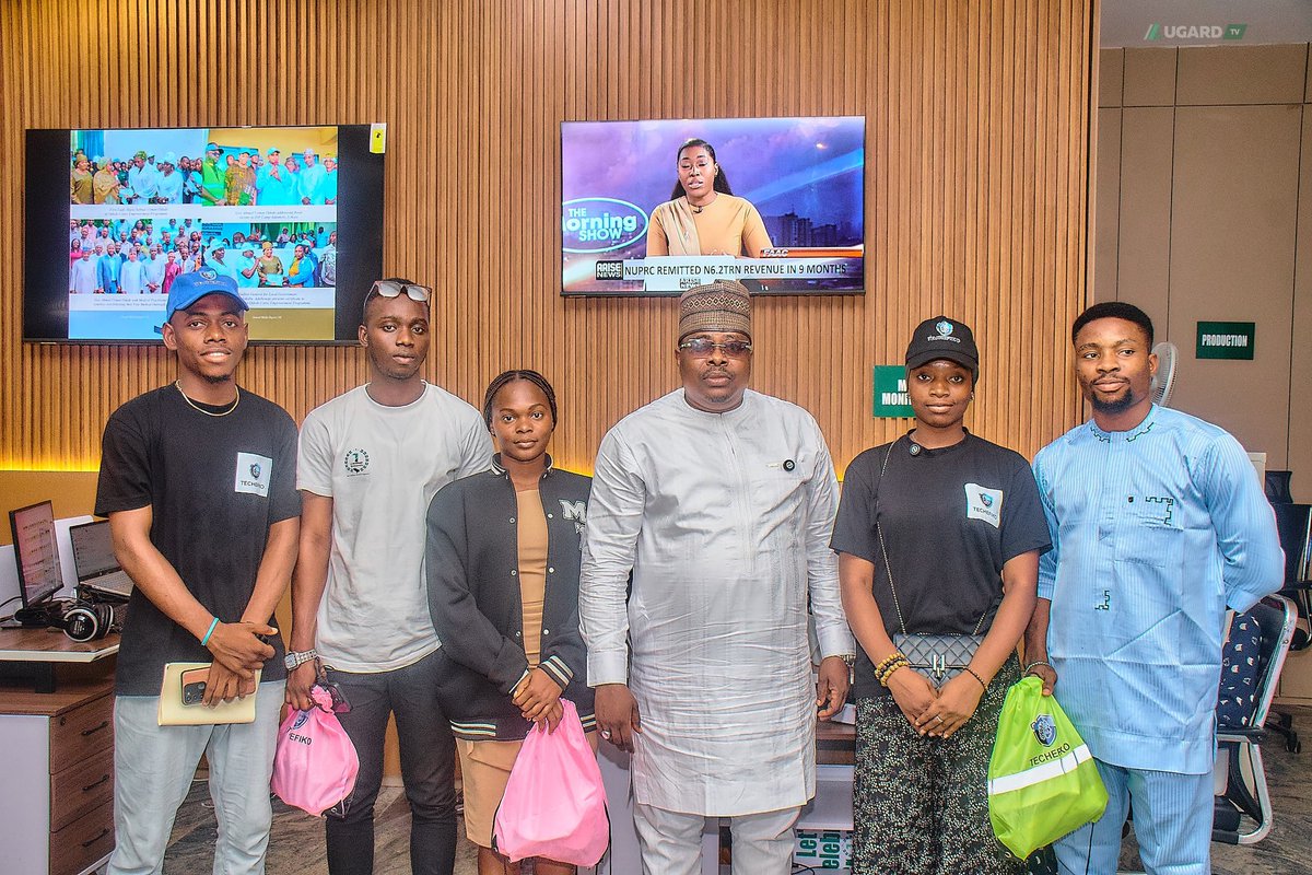 TechEfiko's tweet image. “To partnership, progress, and purpose. Thank you Lugard TV for standing with us 
@lugardtvonline