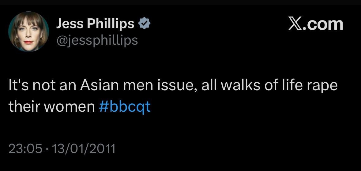 ArchRose90's tweet image. Keir Starmer has chosen to side with Jess Phillips over the Pakistani grooming gang victims.
Why should any of the victims trust another woman who believed this?
#PMQs