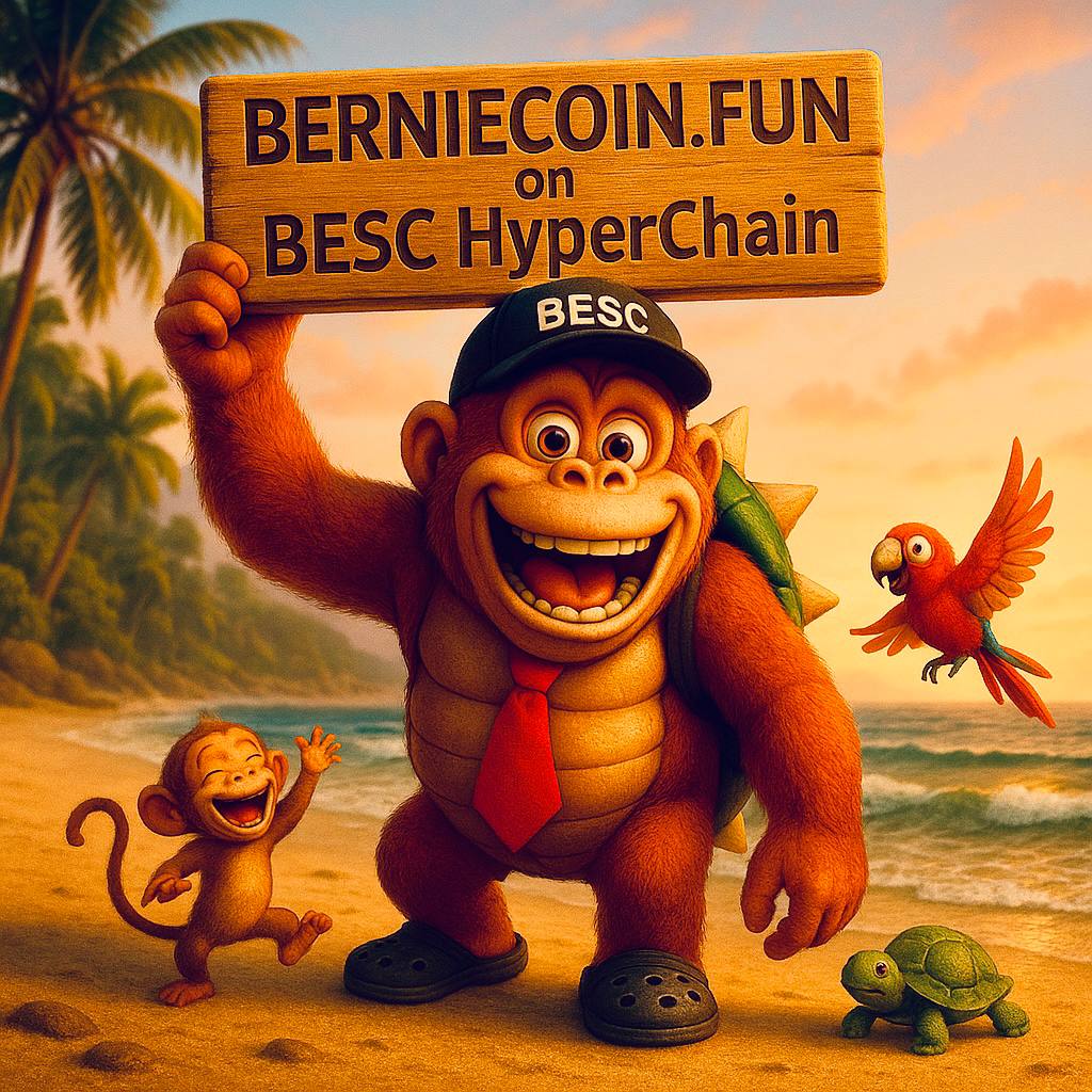 <a href="/DonaldsTrades/">Don</a> $BERNIE prediction says  it will be on millions of market cap this Q4

<a href="/berniecoinbesc/">Bernie On Besc HyperChain</a> 
<a href="/BESCLLC/">BESC</a>
#bernie #besc