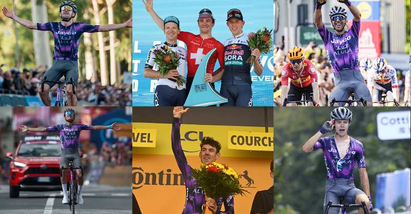 GreenEDGEteam's tweet photo. 📑 SEASON REVIEW

📙 Grand Tour success the highlight of Team Jayco AlUla’s 2025 season

🎤 Ben O'Connor: "In terms of special moments, it’s by far my stage win at the Tour. Especially coming later in the race, on the queen stage."