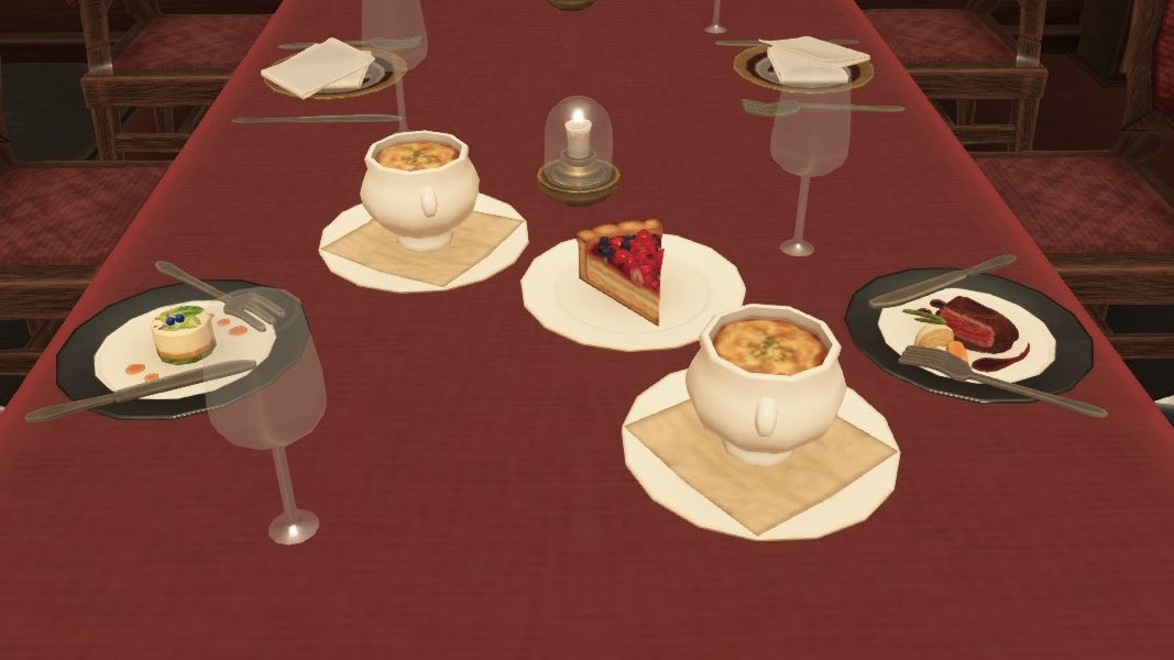 ZA、各レストランのご飯がめっちゃ美味しそうでついついカメラで拡大して見ちゃう👀めっちゃ細かい👀