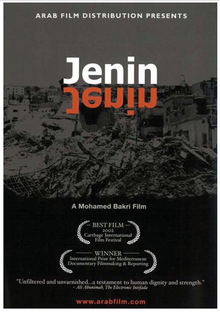 Opencolour's tweet image. inreviewonline.com/2024/02/21/jen…
(@dykelctics on Jenin, Jenin for @InRO)

JENIN, JENIN screening
Sun 2nd Nov, 5pm, @cowleyclub 
In collaboration with @PalFilmLab and part of Palestine Cinema Days Around the World 2025