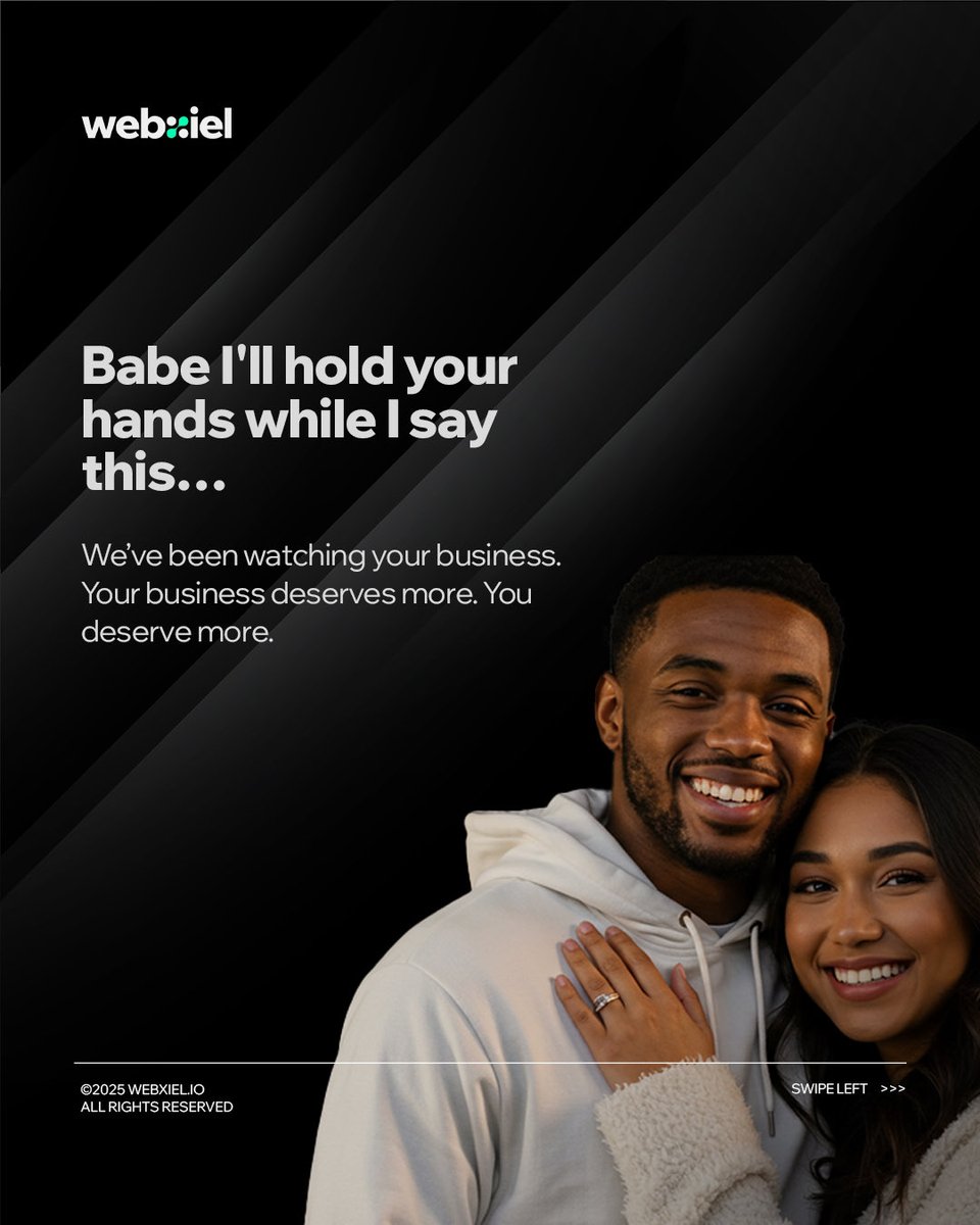 webxiel's tweet image. Every great brand started as someone’s wild idea.
At Webxiel, we exist to turn those ideas into thriving, scalable, and unforgettable digital experiences.
Whether it’s a website that sells, an app that simplifies life, or a brand that speaks volumes, we don’t just design, we…