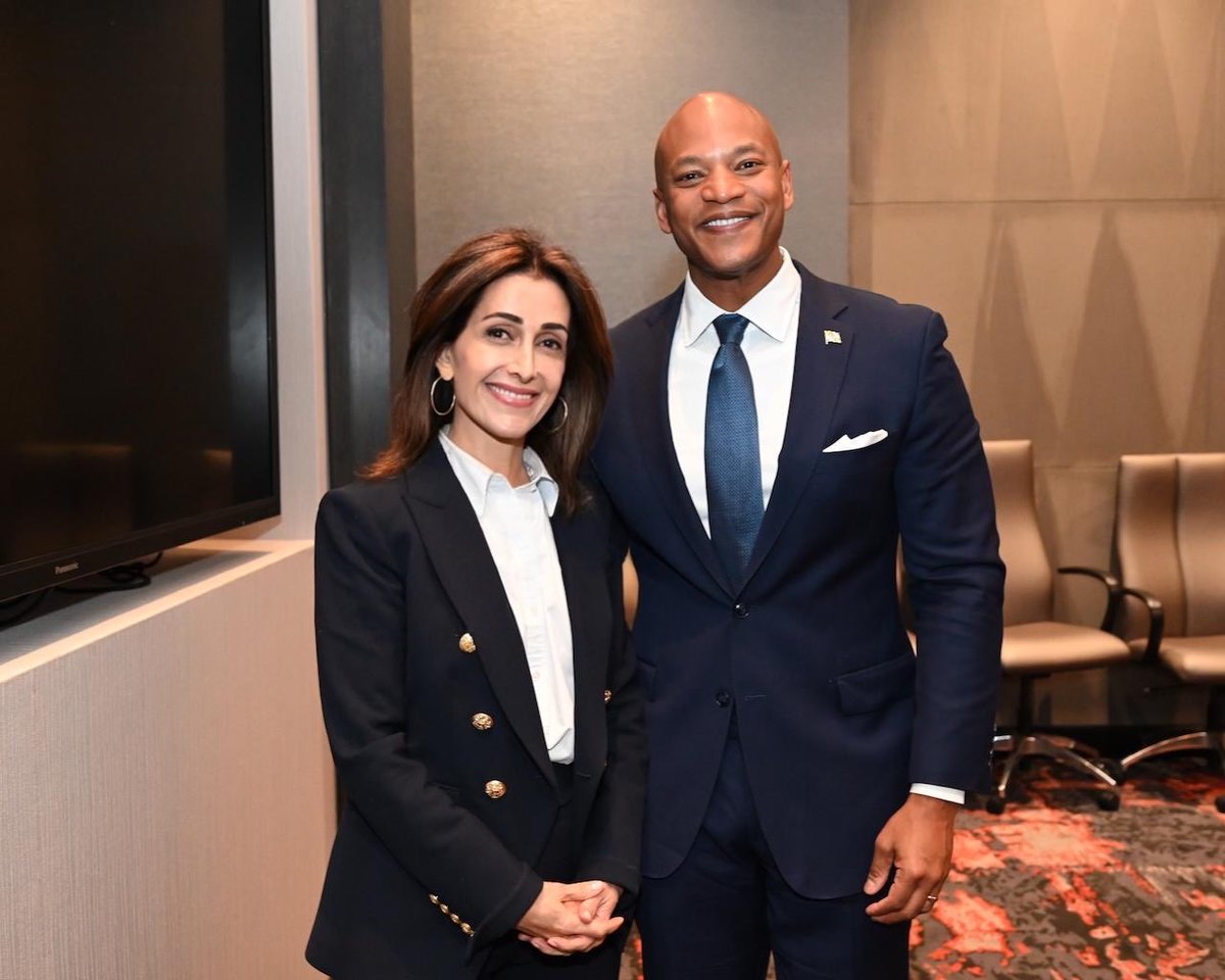 Proud to join <a href="/GovWesMoore/">Governor Wes Moore</a>, <a href="/MDTEDCO/">TEDCO</a> &amp; <a href="/TheEntrepExpo/">Entrepreneur Expo</a> to announce a new Jordan–Maryland innovation partnership, one year after His Majesty King Abdullah II’s roundtable in Maryland.
Together, we’re connecting startups &amp; expanding global tech opportunities. 🇯🇴🇺🇸
#TEDCOExpo