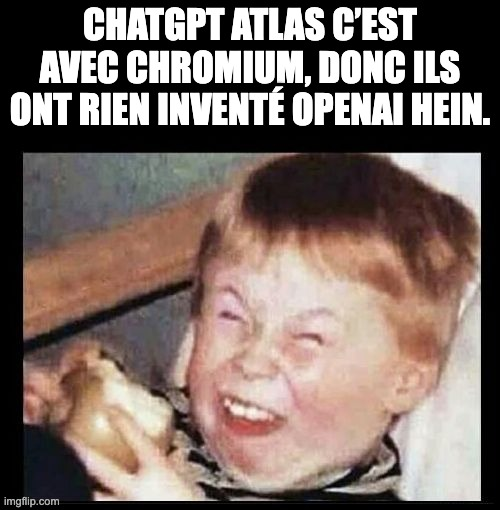 DFintelligence's tweet image. "Tu utilises JavaScript pour coder ton app donc t’as rien inventé."
"Tu utilises une librairie pour faire ça donc t’as rien inventé."
"Tu utilises Chromium pour faire un browser donc t’as rien inventé."
"Tu utilises une Ia pour coder donc c'est pas toi qui code".
"Tu utilises un…