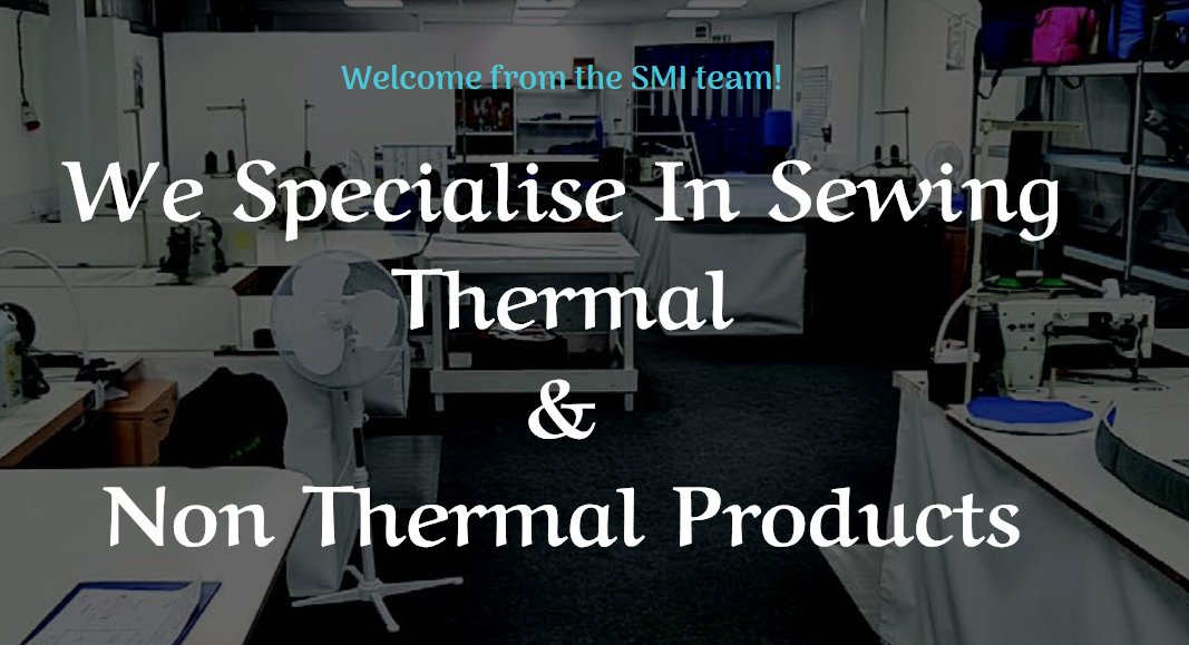 SMI_LTD's tweet photo. We're proud to unveil our brand new #manufacturing website. You may know us for our award-winning thermal products - but we can make non-thermal products for you too!  #madeinbritain 
https://t.co/rcC2kL9bU1 https://t.co/0ZgVsOzayB