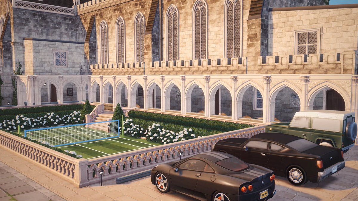 I love how the back of my BOARDING SCHOOL turned out and I’m beyond obsessed with the functional tennis court 😍🎾

Watch the speed build here: youtu.be/VMjtfcQ0I6U

#EAPartner #TheSims4 ​⁠#AdventureAwaits #simsbuild #sims4build #sims4 #sims4builds #sims4getaway #sims4school