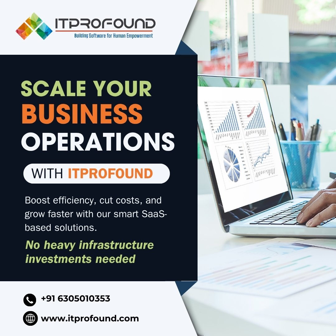 🚀 Scale Your Business Operations with IT Profound!

At IT Profound, we empower businesses to grow smarter, faster, and more efficiently — without the need for heavy infrastructure investments. 💡