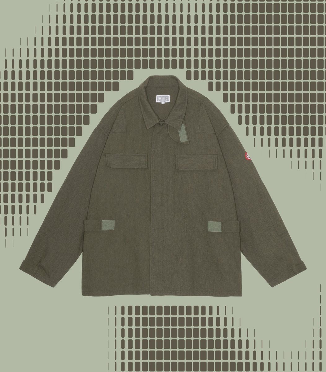 CAVEMPT FLEECE SHIRT JACKET L