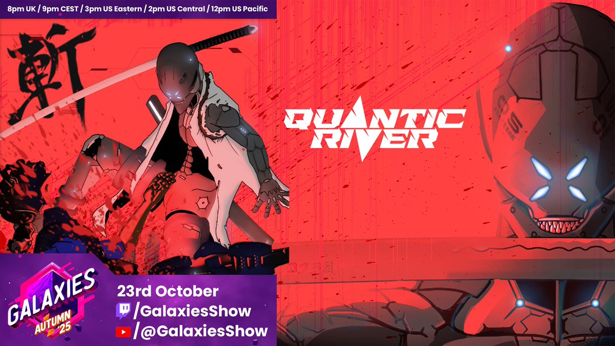 🟥 Don’t miss the #Galaxiesshow. Galaxies is a new gaming showcase bringing you exclusive new looks at a curated selection of AAA blockbusters and ambitious indie titles.  Can't wait!