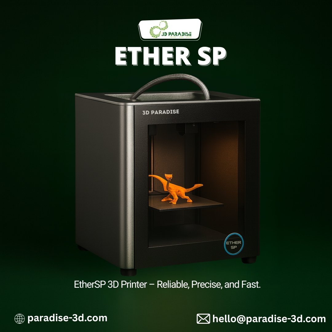 paradise_3d's tweet image. Concept to creation - everything by 3D Paradise!

Our lineup: Ether, EtherSP, Plixo, Plixo XL and Vafer Series- designed to be fast, precise and reliable.

Crafted in India

🔗 paradise-3d.com

 #3DPrinting #3DParadise #MadeInIndia #Innovation  #Tech