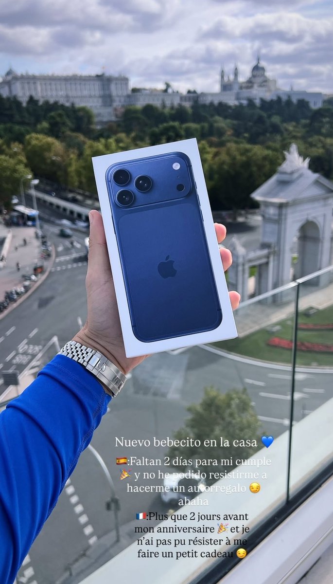 Story de Gianmarco y su nuevo bebécito😂, un autor regalo que se ha hecho para su cumpleaños .Disfrútalo mucho y te sacas unas fotitos para que las veamos 😁🫶🏻💙#6Gianmarco22O