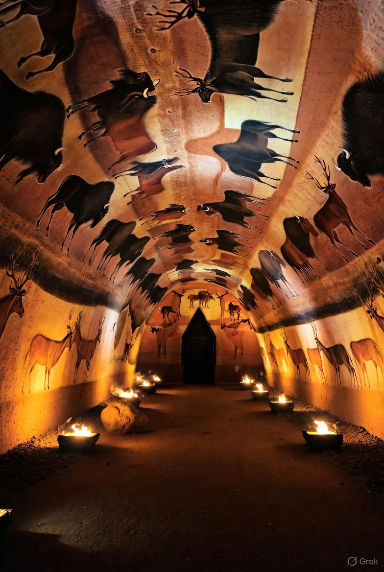 studyguides's tweet image. The Cave of Altamira is often referred to as the 'Sistine Chapel of Paleolithic Art' due to its stunning and intricate prehistoric paintings. This comparison highlights the cave's significance and the extraordinary artistic skill demonstrated by early humans. The artworks, which…