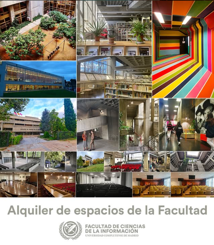 📢 Además de ser referentes en la formación Comunicación en nuestro país, hemos sido escenario de numerosos rodajes de películas, spots de publicidad, grabaciones de series, programas de televisión, reportajes fotográficos, etc. Contamos con una sección web para facilitar el