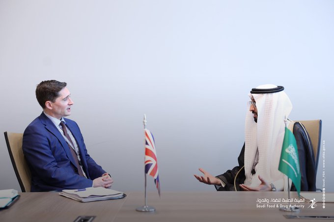 WeamSafwat's tweet image. On the sidelines of H.E.’s  participation at the International Coalition of Medicines Regulatory Authorities (ICMRA), the #SFDA CEO held several bilateral meetings with heads of international counterparts.

sfda.gov.sa/en/news/4870351

#SFDA #guidance #news #MedicalDevices