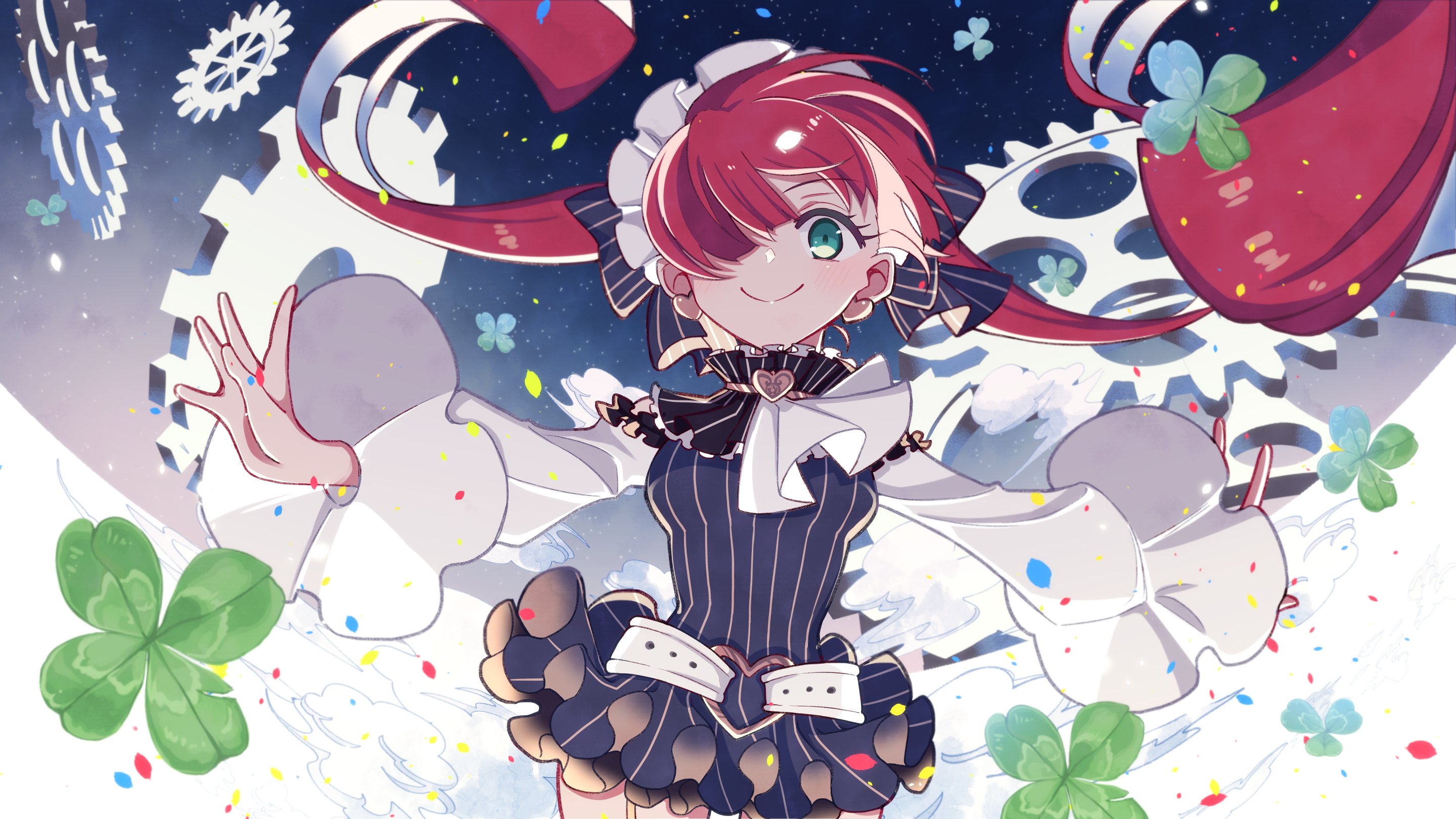 さいとうページ VISCOSE TWILL CHRYSANTHEMUM EMBROIDERY OVERSIZED SHIRT(S