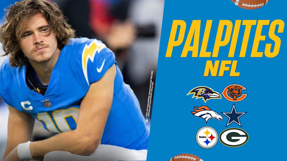 CoutinhoNFL's tweet photo. CHARGERS x VIKINGS abrem a SEMANA 8 da NFL e neste vídeo você confere os melhores palpites de todos os jogos. Confira!

Link: https://t.co/MkTMVVxNSb

NÃO SE ESQUEÇA de ativar o código promocional NFL para resgatar os prêmios BETANO! https://t.co/vOvE4h1vVc
