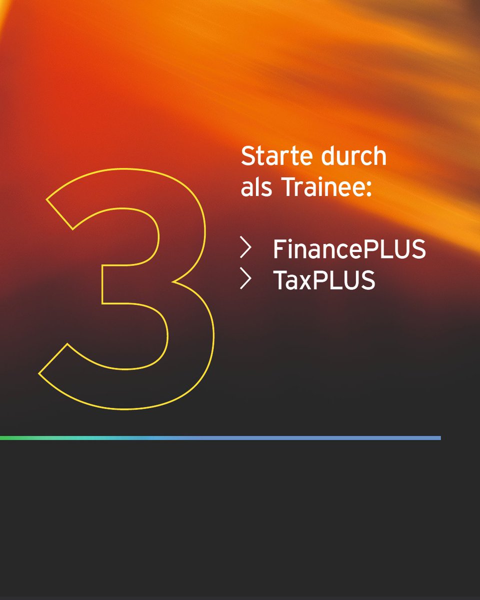 Uni fertig und keine Lust auf 08/15? 🥱 Mit unseren Traineeprogrammen wird der Berufsstart alles andere als langweilig: Du bist vom ersten Tag an ein vollwertiges Teammitglied  – mit spannenden Aufgaben und echter Verantwortung!  Alle Infos gibt’s hier 👉 ey.com/de_de/careers/…