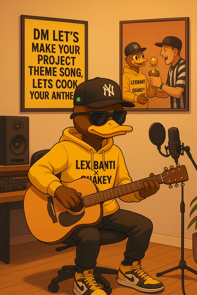 lexibanti's tweet photo. π§΅8 months ago, I got a call to make a theme song for Quakey Nation which became the official Quakey Africa Anthem titled βBELIEVEβ
But this wasnβt just a songβ¦ it became a movementπ¦π
BELIEVE isnβt on Spotify, Apple Music or Audiomack.
Itβs only available as a Music NFT, pure Web3 energy π
π§ Over 117/1000 copies sold
π° Still on sale for 0.025 SOL via @LaunchMyNFT
π https://t.co/KHA8YlyEr1
BELIEVE broke into the airwaves! π»
Itβs getting 2β3 replays daily on @Naija102FM & @THEBEATFM999
Thatβs over 10M+ listeners across Nigeria tuning in to a Web3 anthem! π³π¬
From a song idea to radio interviews ποΈ
Live performances at:
β’Lagos State NYSC Camp
β’Clubs & Pool Parties
β’And most recent the legendary @FelabrationNG stage in front of 5,000+ live audience and 10M+ global viewers! π€―π₯
Just 8 months since release and BELIEVE has become more than a music, itβs a story of growth, faith and the power of community π
shoutout to the Big Blue Duck @stukwan for BELIEVING in me to sing about the @QUAKEYOFFICIALX movement to the ears of the world ππ
This is only the beginning.
BELIEVE represents what happens when art meets vision and community.
From NFT β National radio π»
From community β Felabration stage π
I turned a Web3 anthem into a real-world wave and I can do the same for your project so donβt be shy open my DM
Letβs make your next theme song a global movementπͺ
#BELIEVE #QuakeyAfrica #QuakeyNation #Web3Music #Lexibanti #Felabration25 #NFTCommunity