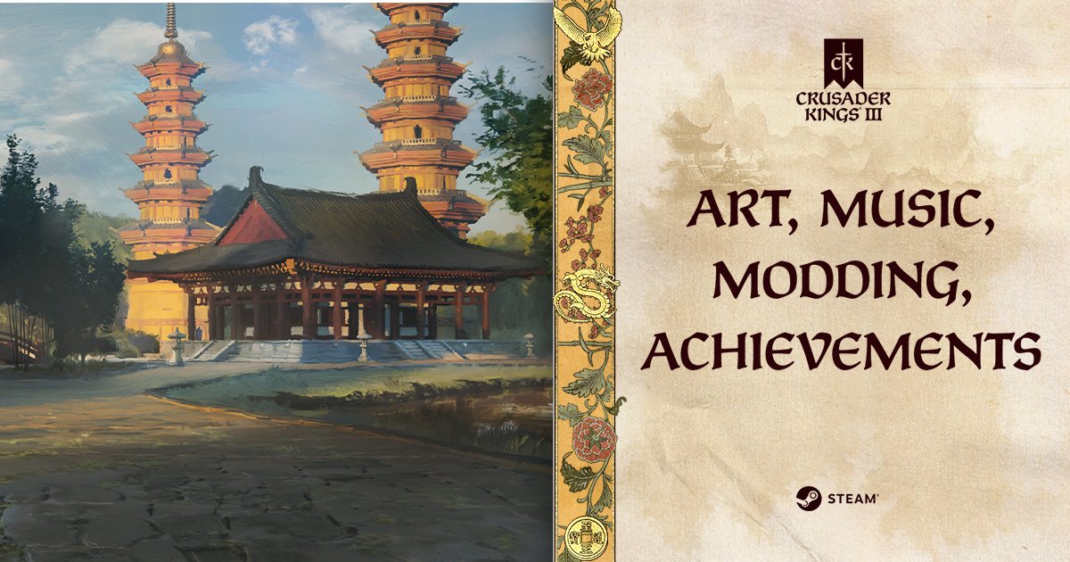 Dev Diary #188 - Art, Music, Modding, Achievements 🎨
In today’s Dev Diary we’ll be covering a wide range of topics. We’ll be taking a look at the new 2D and 3D art, music, achievements, and more, all coming with All Under Heaven!
► pdxint.at/4hjBg1Q